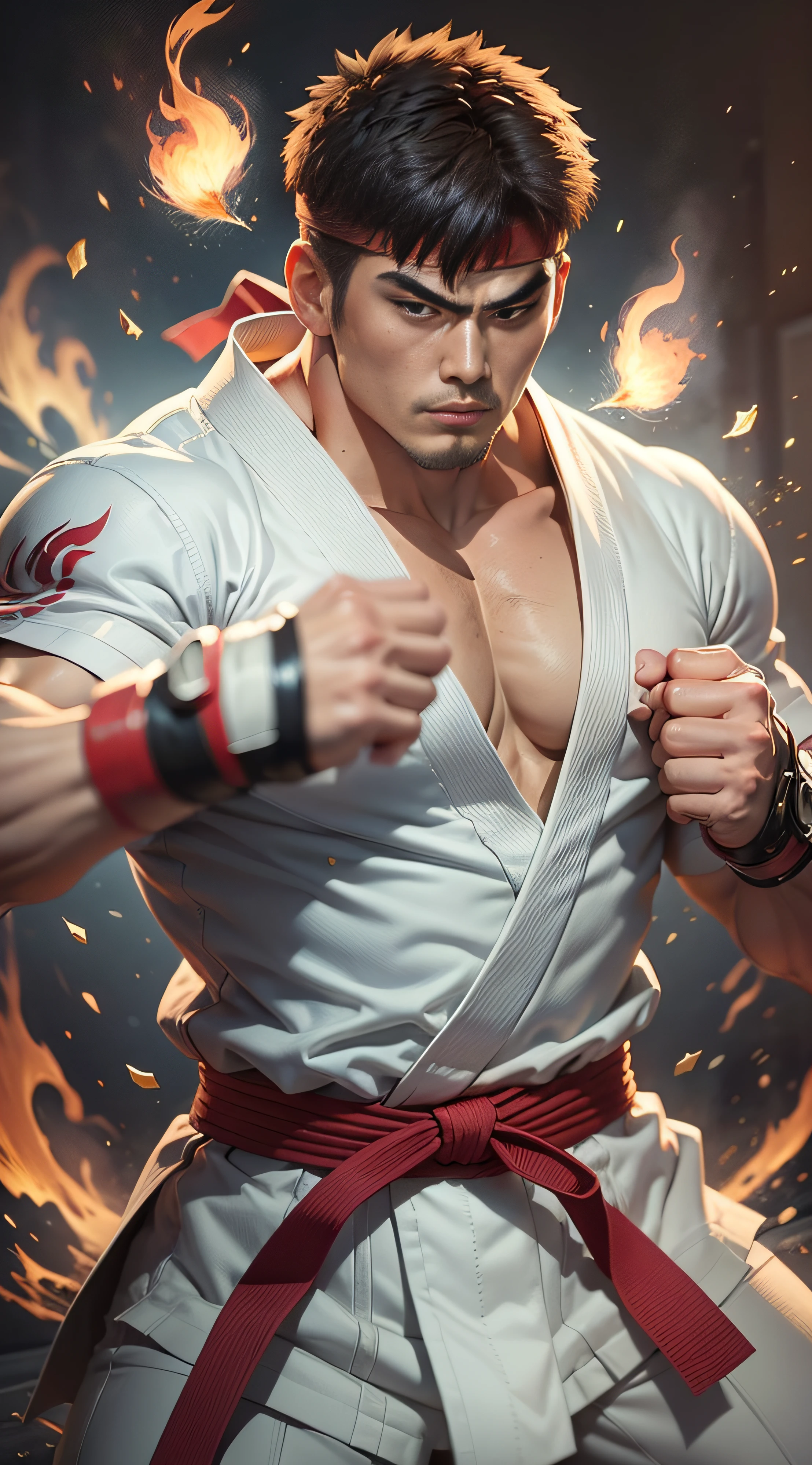Ryu is a character in the Street Fighter fighting game series. He is a
