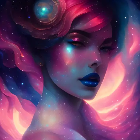 you are the universe experiencing itself., universe fulfilling the body, fantasy, renaissance aesthetic, star trek aesthetic, pa...