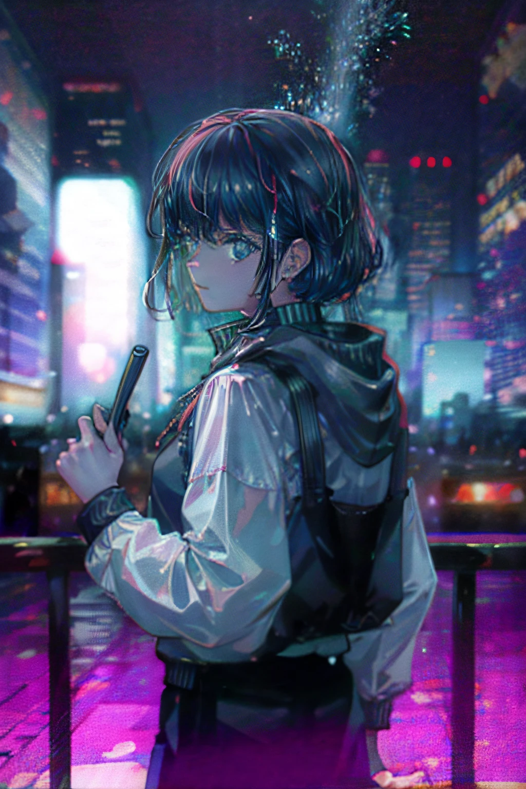 cyberpunk girl