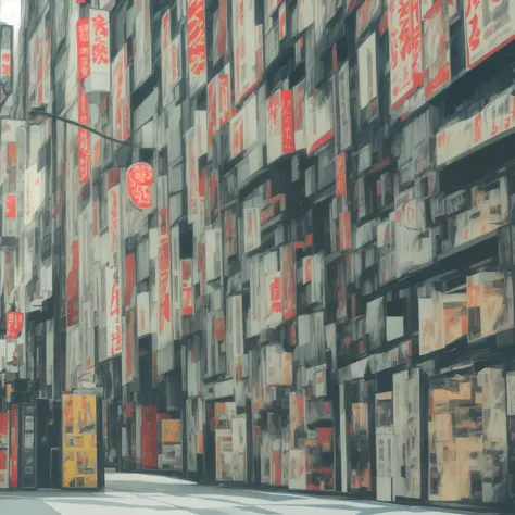 anime background image、tokyo harajuku takeshita street --auto