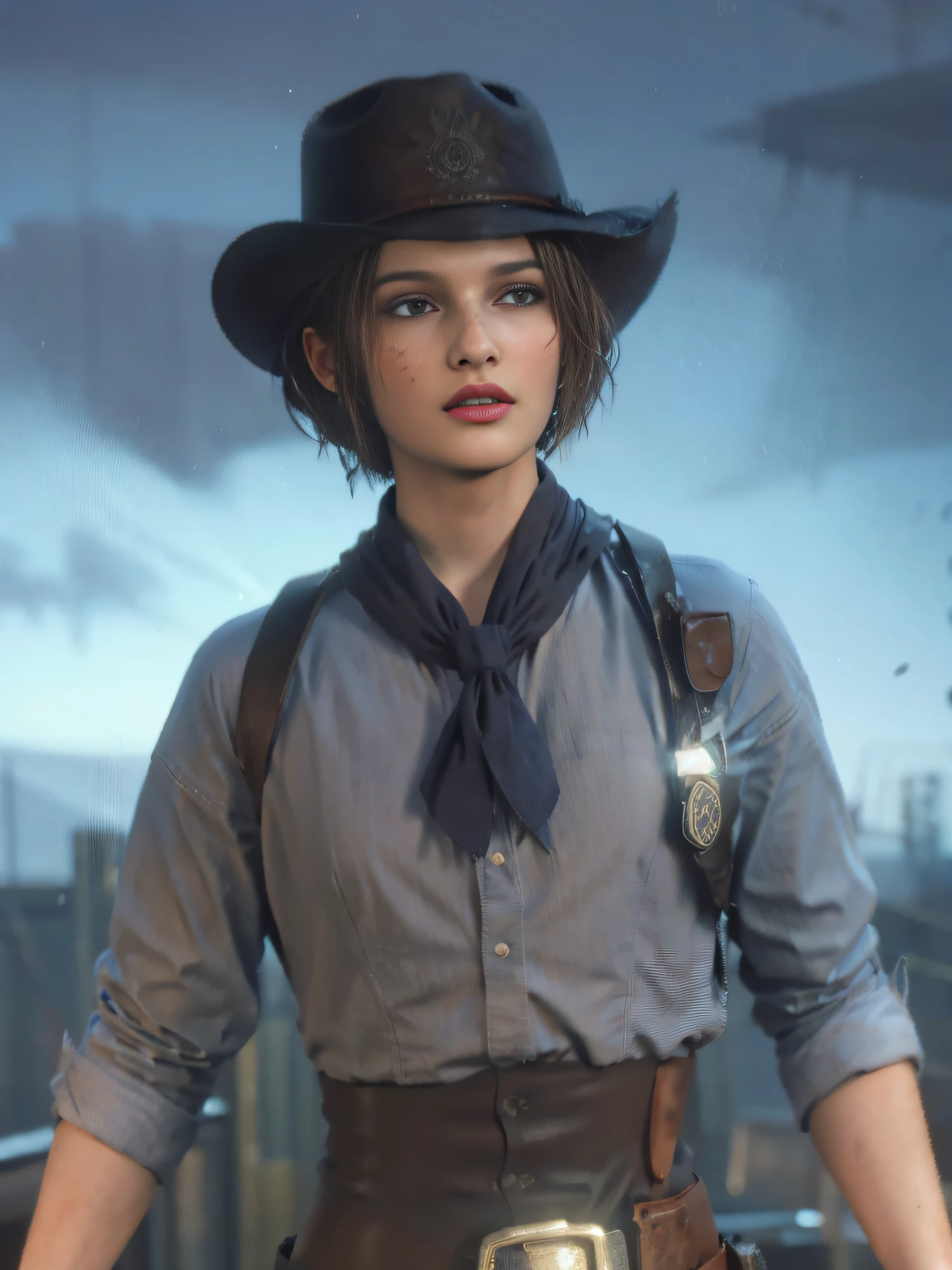 There was a woman in a cowboy hat, Be red in the《Red Dead Redemption：Redemption 2》curly, inspired by Lydia Field Emmet, heroines, Be red in the《Red Dead Redemption》In Indemnity 2, red dead redemption2, red dead redemption2, Female protagonist 👀 :8, [ red dead ], Arthur Morgan, rdr 2 mod, inspired by Thomas Millie Dow