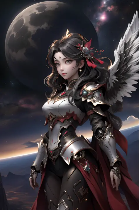 tmasterpiece，extremely detailed cg unified 8k wallpaper，8k ultra high definition，digital dslr camera，hightquality，（（a dark angel...