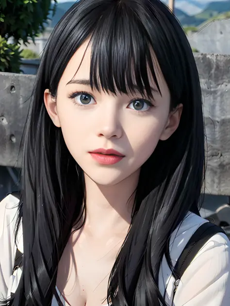 ulzzang-6500-v1.1,(raw foto:1.2),((a photorealistic:1.4)),beste-qualit,​masterpiece, illustratio, extremely delicate and beautif...