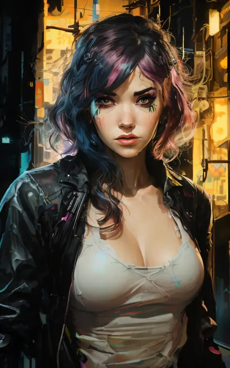 (masterpiece, top quality, best quality, official art, beautiful and aesthetic:1.2),(1girl:1.4),full body,([pink|blue] hair:1.5)...