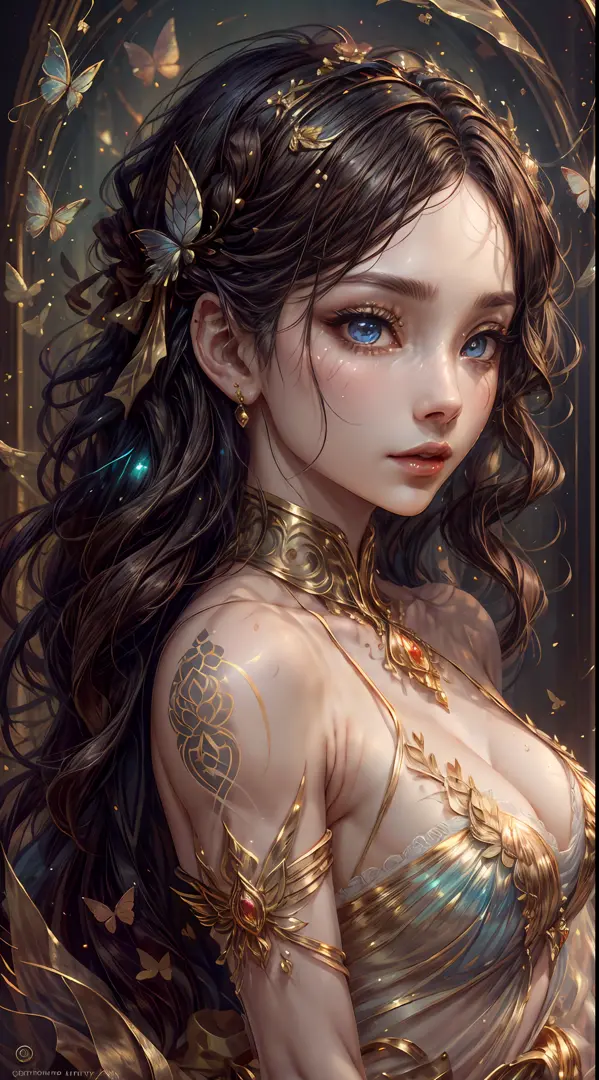 "That which yields does not break." | Imagine a captivating and well-dressed courtesan, embodying resilience and allure. Her gaze is captivating, drawing you in with its depth and realism. Crafted with meticulous detail in stunning 8K resolution, her vibra...