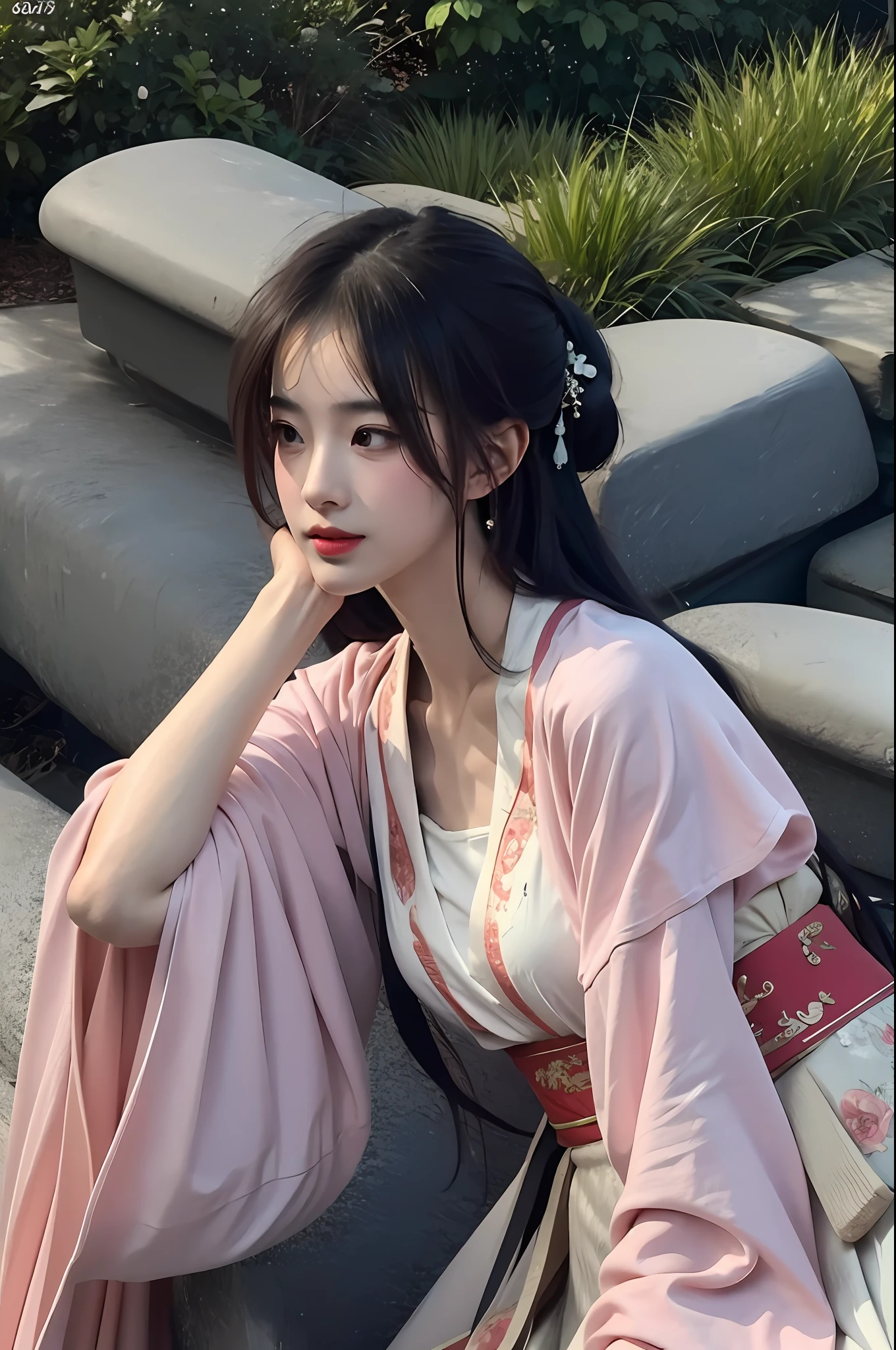 masterpiece,best quality,official art,extremely detailed CG unity 8k wallpaper,
1girl, upper body, pov,hanfu,