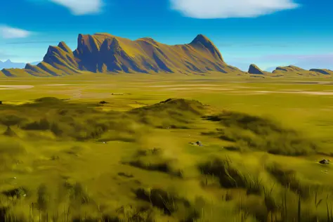 Sky City Straight into the sky, unreal, islands, scattered grasslands
