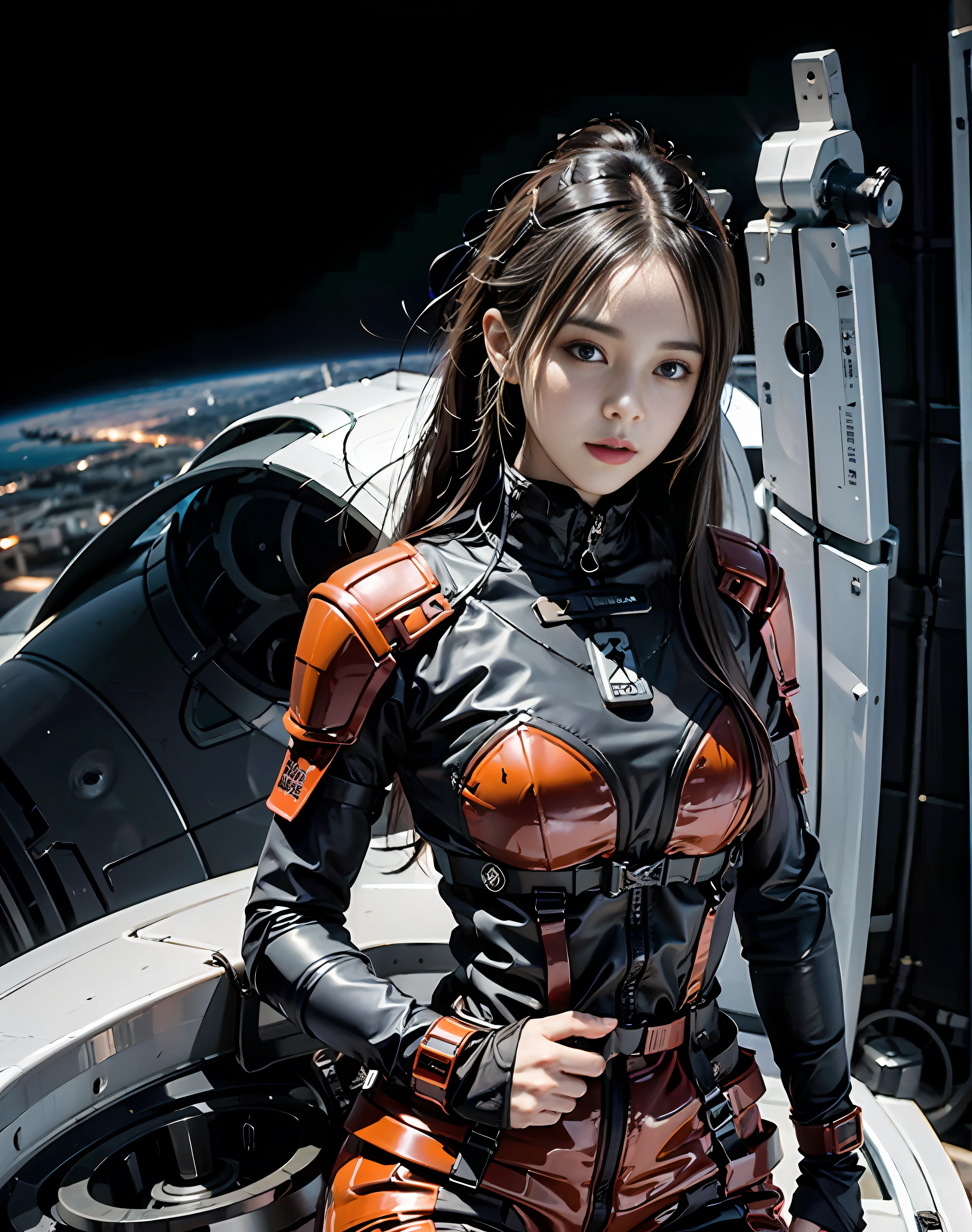 油画，一个美丽的女人，23岁，（A man drifts in spaCe），在宇宙中无重量漂浮，TaChibana Crimson long hair，（SpaCe helmet rupture），绿眼睛，（（全身同性恋）），（（Wear a red spaCesuit）），边缘光，宇宙中的星云，（长发晕厥：1.5），最好的品质，tmasterpieCe，超高分辨率），（realistiClying：1.4），苗条的，（闪亮的皮肤），（beautifulfaCe：1.1），细致的眼睛，lusCiouslips，景深、散景，作者（詹姆斯. C. 克里斯滕森：1.2|杰里米·利普金：1.1）