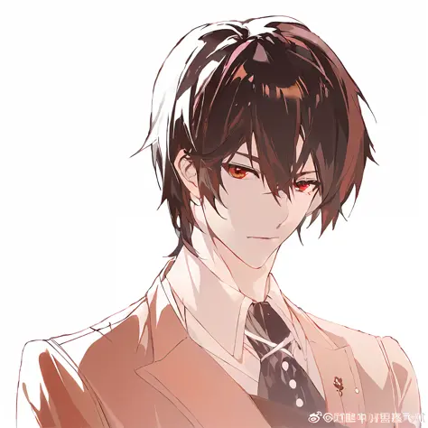 ((in a japanese anime style+illustratio:1.3+yang j:1.2)+(red - eyed+suit male:1.2+handsome+action)+((yoshinari yoh:1.1)+(shitao:...