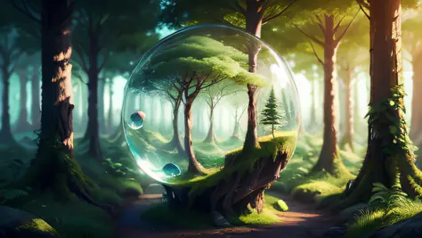 bubble kingdom forest