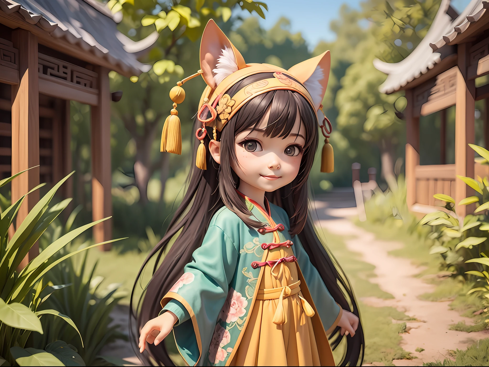 a ，변태 능글 맞은 웃음，우둔하다，ancient Chinese style，아트 스테이션, ...............CGI_animate