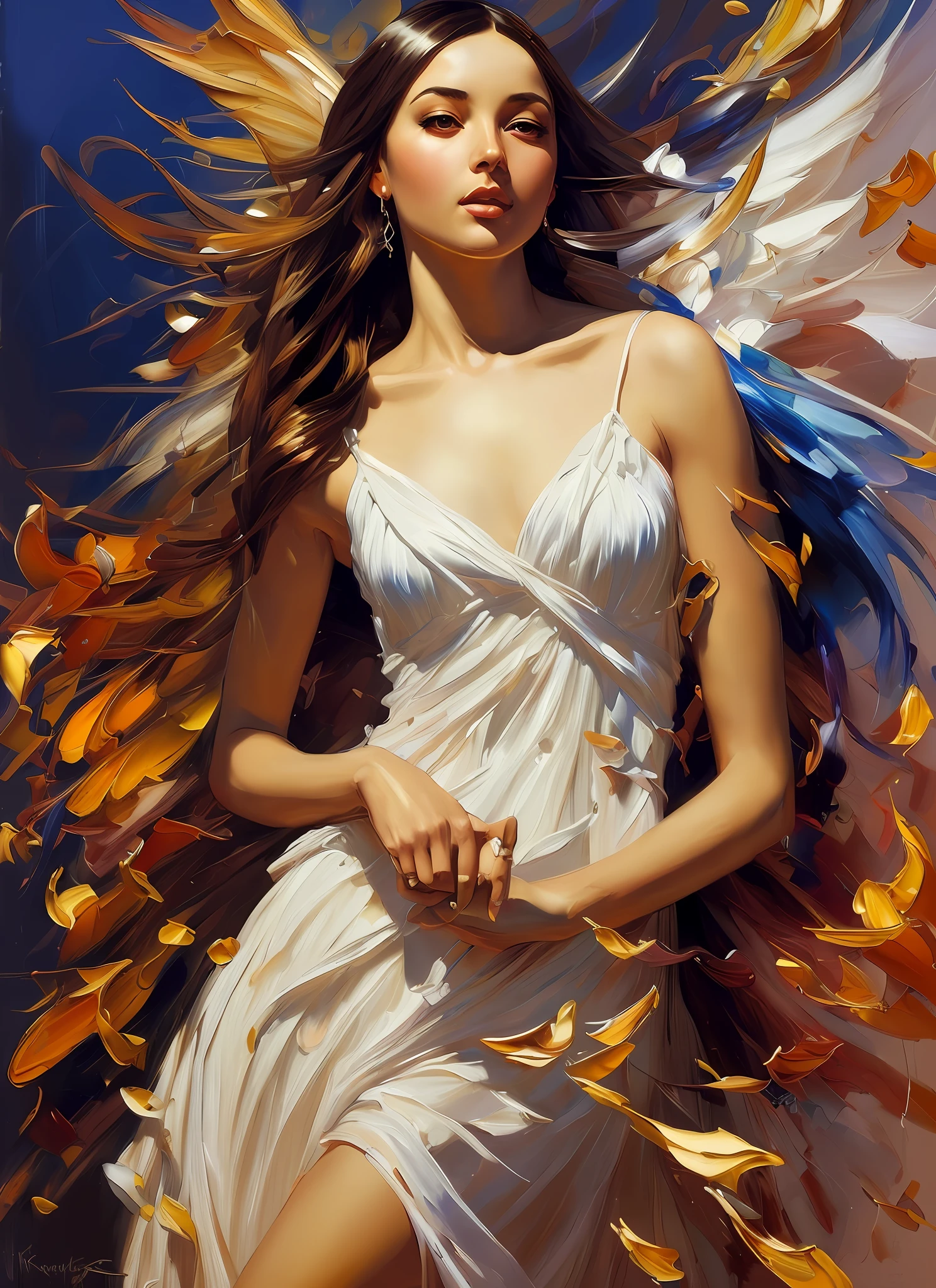 masterpiece, best quality, Beautiful (sks rock star) appearing from colorful liquid oil paint, swirling paint, cinematic lighting, by karol bak, full body posing, angelababy, ((painting, canvas, fine art)), detailed, (fantasy art), cool, ((digital art)), (digital illustration), 4k, trending on artstation, trending on cgsociety, cinematic, agfacolor, low coloration, Norman Rockwell, Franz Xaver Winterhalter, Jeremy Mann, Artgerm, Ilya Kuvshinov, Anges Cecile, Michael Garmash