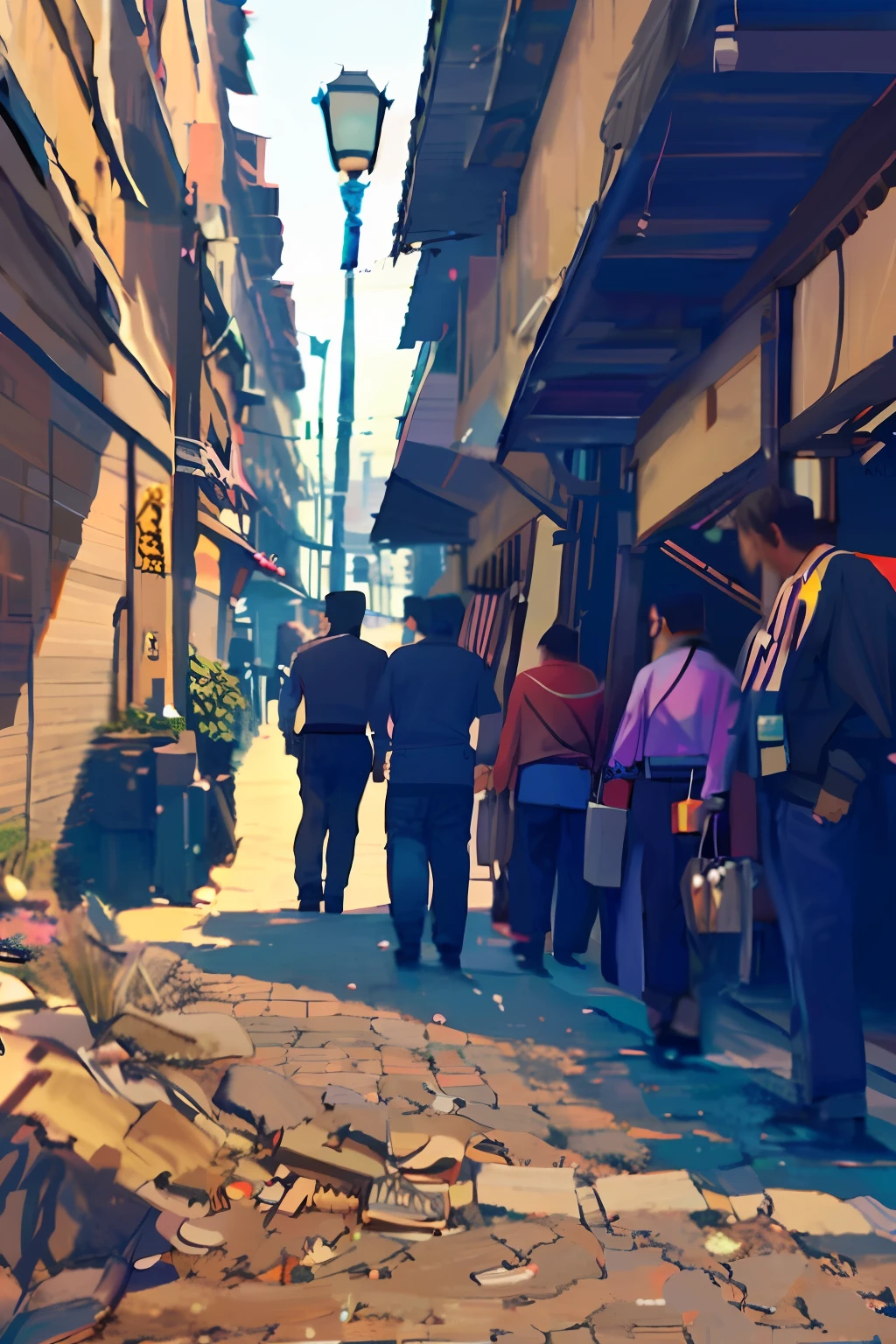 يسير الناس في زقاق ضيق مع وجود مبنى في الخلفية, سوق الشارع الياباني القديم, لقطات قديمة في شوارع طوكيو, الشارع الياباني, يرتدون ملابس الشوارع القديمة, in narrow زقاق طوكيو, زقاق طوكيو, مسافرون يسيرون في الشوارع, شوارع المدينة القديمة خلفها, وسط المدينة الياباني, في أحد شوارع طوكيو, مدينة يابانية, في زقاق صيني ضيق