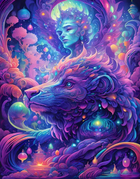 masterpiece, beautiful psychedelic entropy,best surreal masterpiece, top quality, best quality, official art, beautiful and aest...