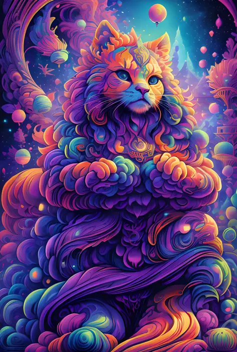 masterpiece, beautiful psychedelic entropy,best surreal masterpiece, top quality, best quality, official art, beautiful and aest...