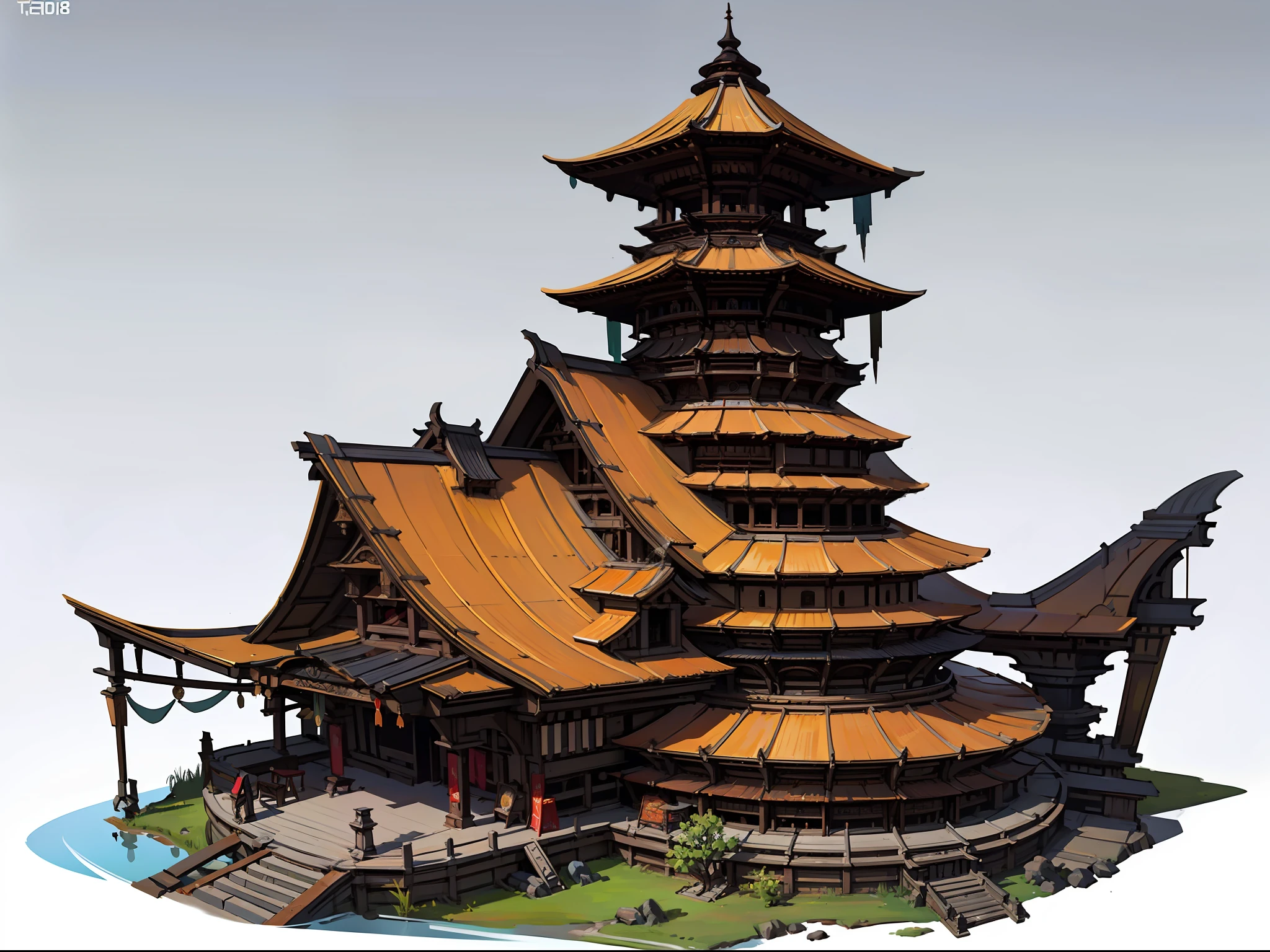 Game Academy，gameicon，Ethno-style architecture，Structurally sound、High-definition details，gameicon，perfect works，（tmasterpiece，top-quality，best qualtiy，offcial art，Beauty and aesthetics：1.2），（8K，best qualtiy，tmasterpiece：1.2）