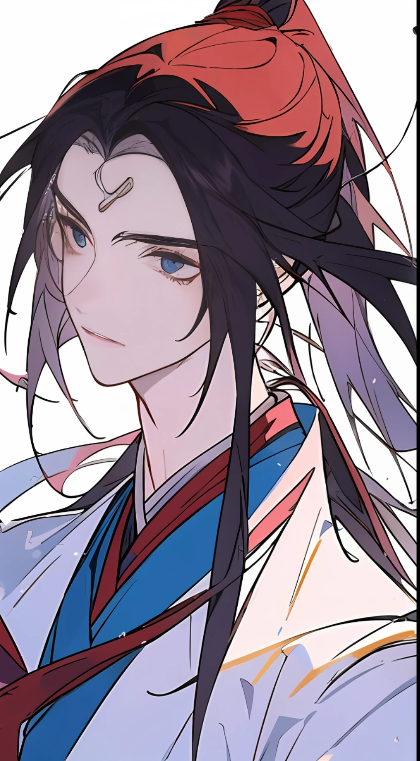 A boy with， Ancient Chinese clothing， full bodyesbian， rays of sunshine， Clear face， Clean white background，Bamboo， tmasterpiece， super detailing， Epic composition， hyper HD， high qulity， extremely detaile， offcial art， Uniform 8K wallpaper， super detailing， 32K