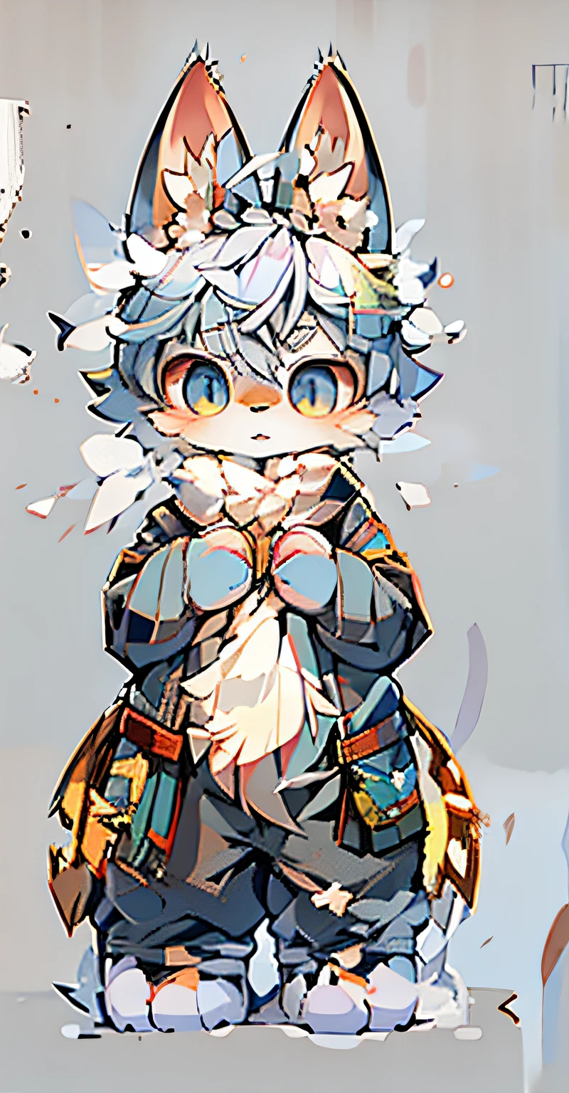 there is a cat that is standing on a window sill, an anime portrait of cirno, cirno, cirno touhou, nyaruko-san, Official artwork, Detailed fanart, killua zoldyck, cirno from touhou, zerochan art, neferpitou, by Kamagurka, Sora as a cat, author：Master of Han Chinese