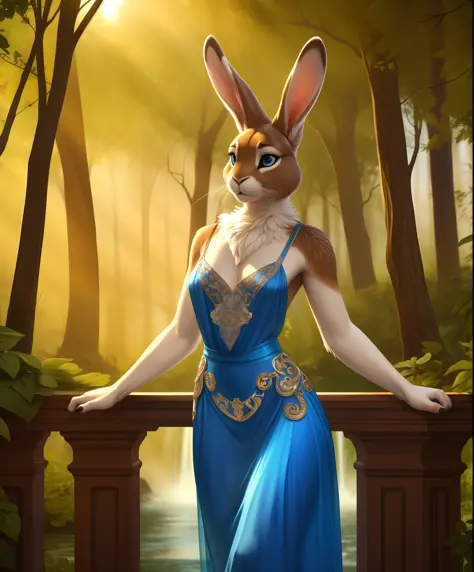 anthro, female, solo, mammal, lagomorph, leporid, (rabbit), anthrofied, soft face, kind face, alluring, bald, thin neck, ears down
whiskers, fur, tuft, (fluffy rabbit tail), detailed, (white fur), white body, blue eyes, bedroom eyes, multicolored body, mul...