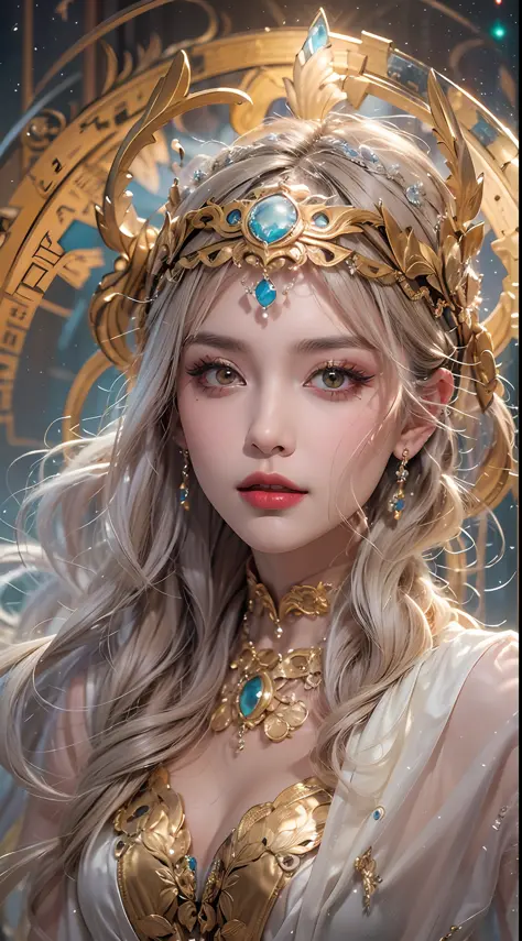 1 27-year-old girl, 1 goddess from the future athena, 12 zodiac signs pink purple goddess, goddess athena sexy face slim yellow ...