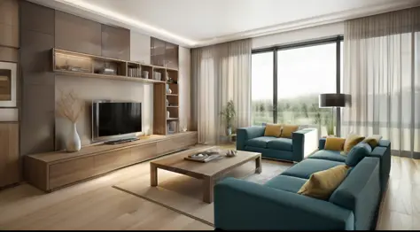 Living room minimalist 