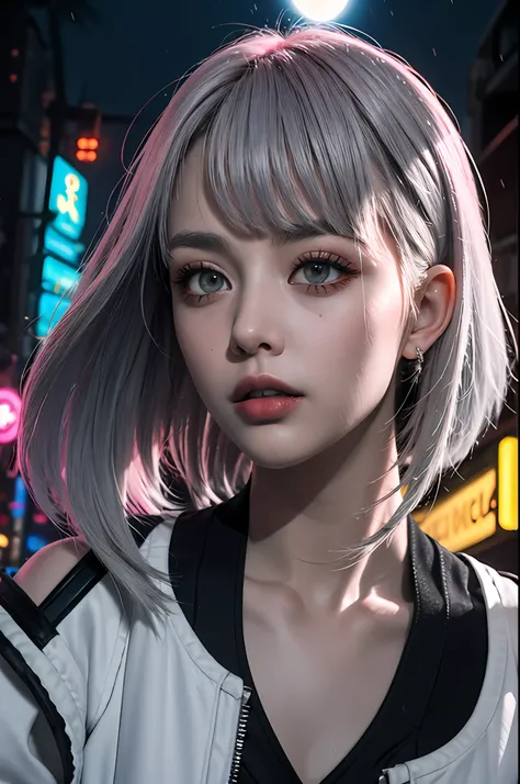 (Top Quality, 8k, Masterpiece, CG)lucy \(cyberpunk\), 1girl - SeaArt AI