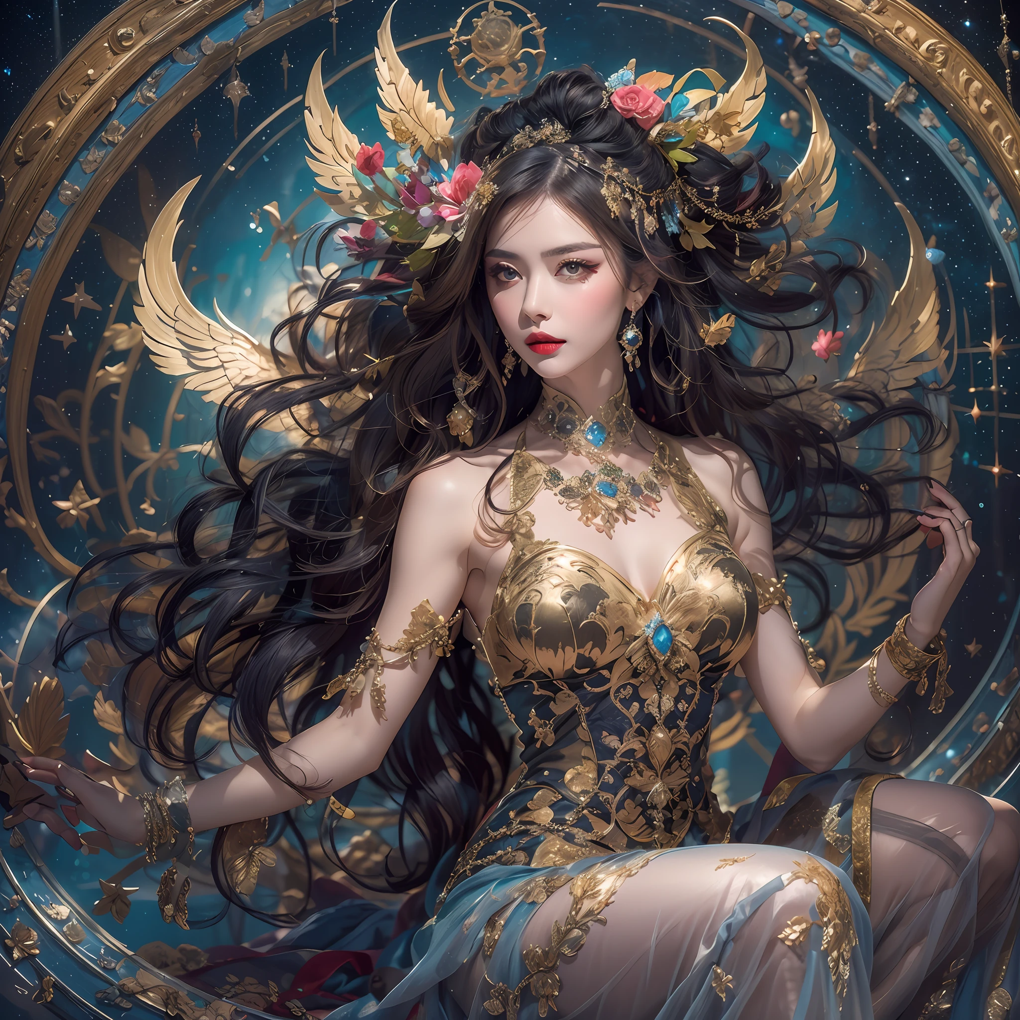 1 zodiac goddess from the futu - SeaArt AI