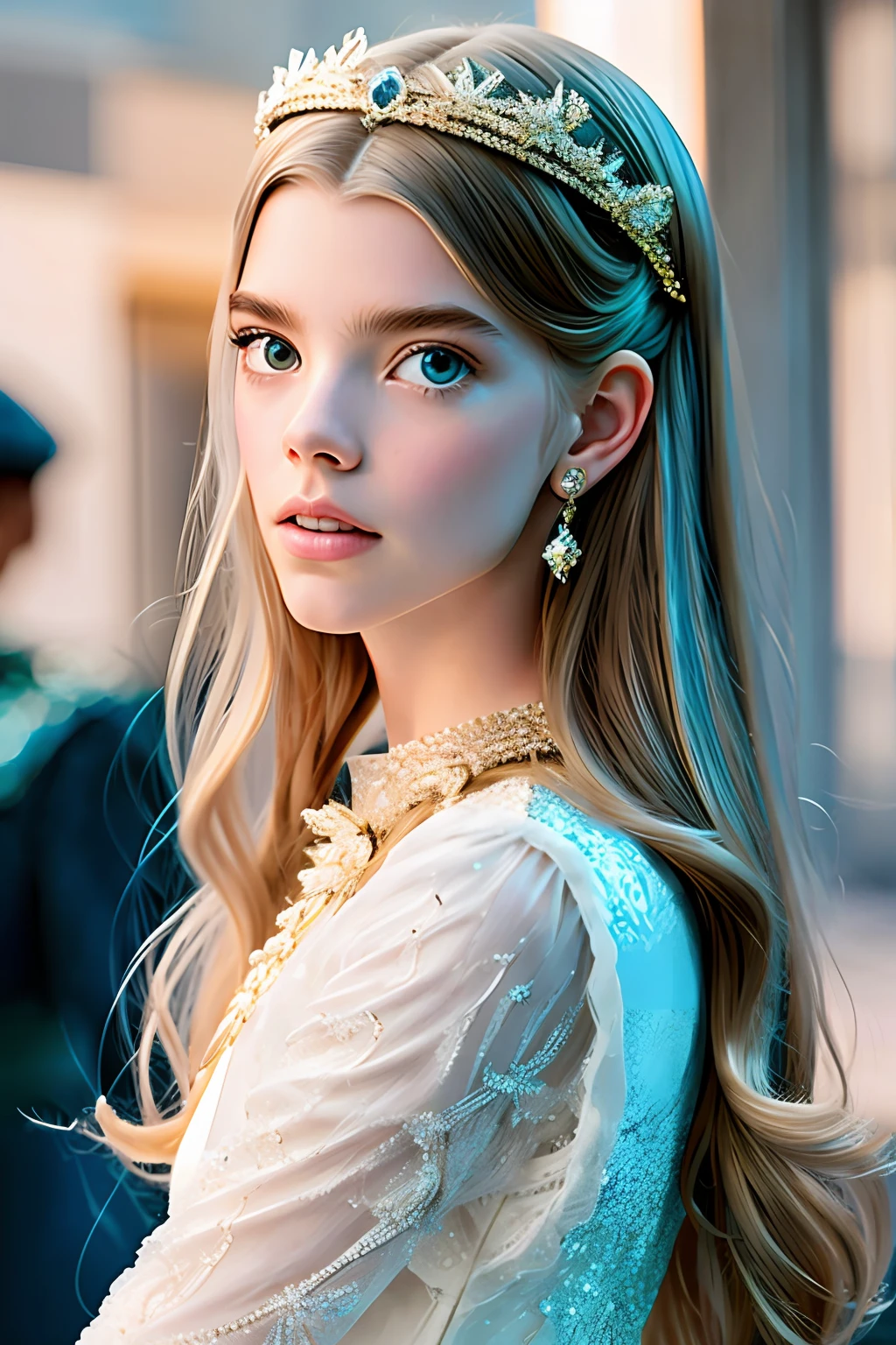 diosa atenea de caballeros del zodiaco anime, HD, ojos de Anya-Taylor-Joy