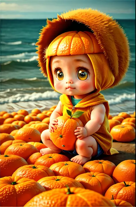cute orange