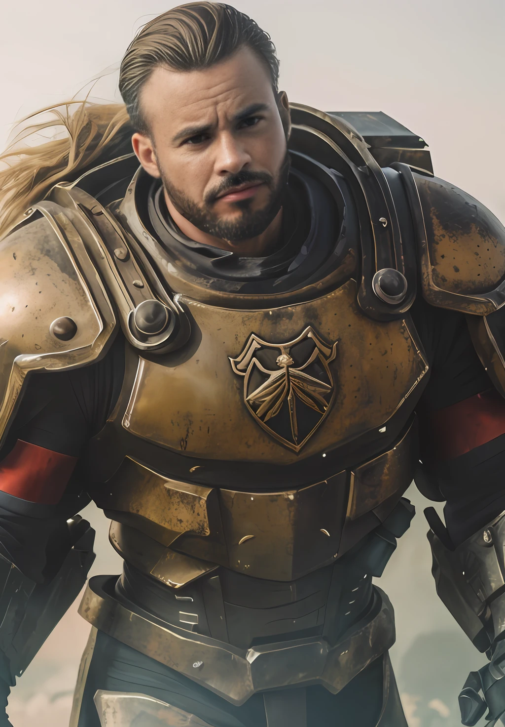 focus, hecavill, sks person,  closeup, action pose, dynamic angle,
(upper body:1.2), 
, night, solo, 1boy, full armor, battle-worn armor, bulky,  40k, lion'el, blonde hair, slickedback hair, facial scaring, old,  ruins, battle field,
[(
slow motion, motion blur, dynamic, 
Cinematic film still, sparks,  battle field, 
((Best quality)), 
8K RAW, 
ravishing, (vivid bright colors:1.3), vibrant,  best quality,
 8k, artstation, 
by Esaias van de Velde, Cagnaccio di San Pietro, Warwick , Theo van Rysselberghe, negative space, colorgraded, Cinematic film still, analog style, RAW photo, hyper real photo, ultrarealistic , 8k uhd, dslr, soft lighting, high quality, film grain 50mm lens,  colorgraded, volumetric lighting, volumetric fog,  absurdres, , realistic,  Cinematic composition, 
back lighting,
):8]