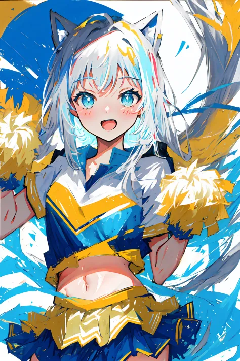 Cheerleader Anime Cheering