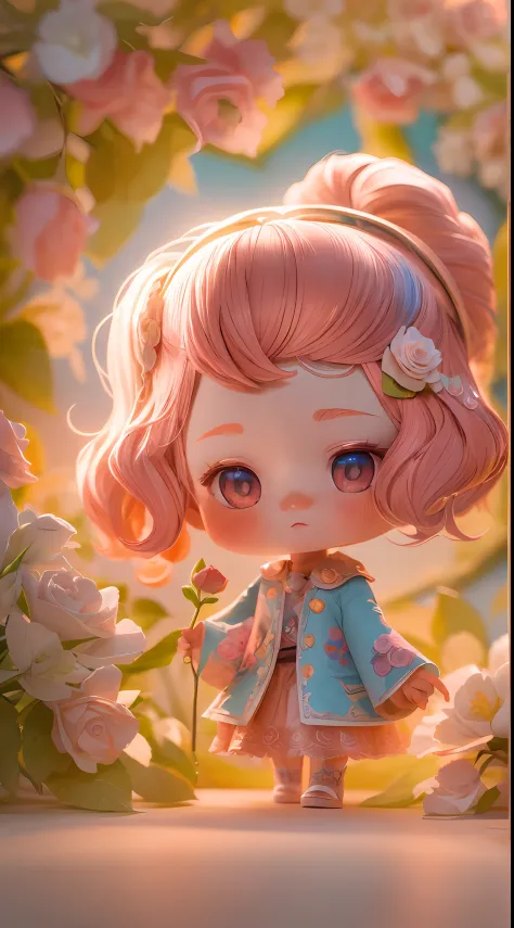 Extremely cute and delicate CG illustration, Ultra-detailed and