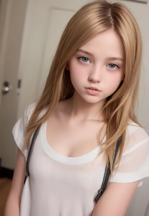 Blonde white teenager