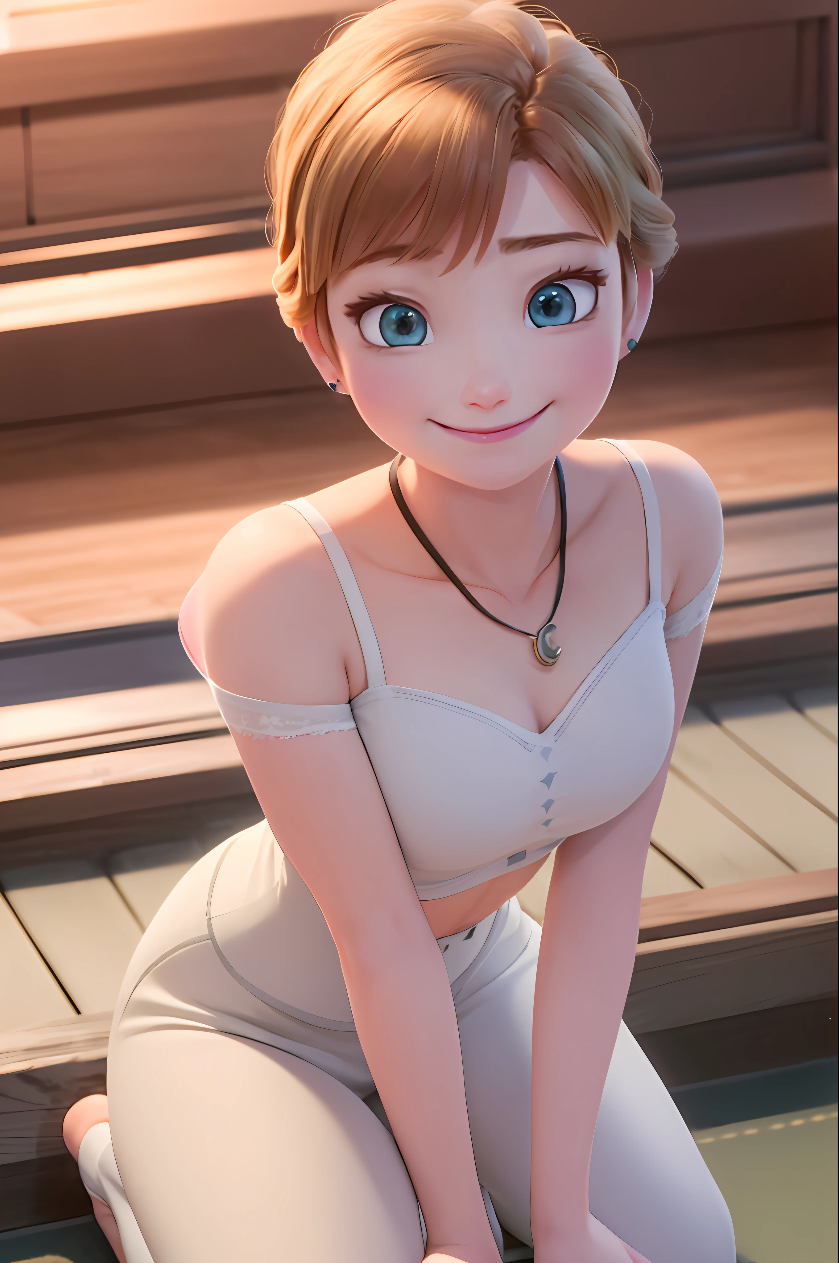 (Representative songs:1.4), (beste- Qualit:1.4), (hight resolution:1.4),
Anna of Arendelle、bare shoulders​、White top and bottom underwear、a necklace、Uploaded、
bath、ballroom、
Look at the viewer、With smiling eyes、all-fours、Painful face、yawns