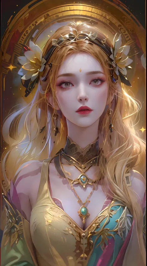 1 20 year old girl, 1 goddess Athena, (pink purple silk dress: 1.2), goddess Athena with spotless face, sexy thin yellow nightgo...