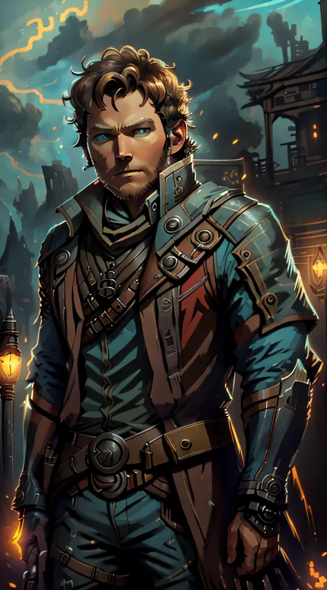 Steampunkai, Chris Pratt como soldado Cogpunk --auto