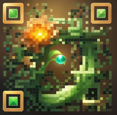 {Intricate magic ring made of vines} , cartoon, flower, game icon (masterpiece)