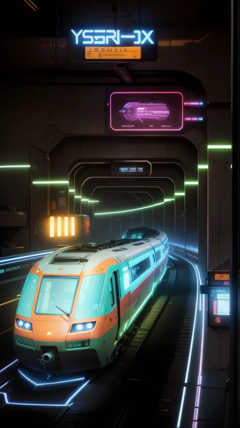 Cyberpunk trains --auto