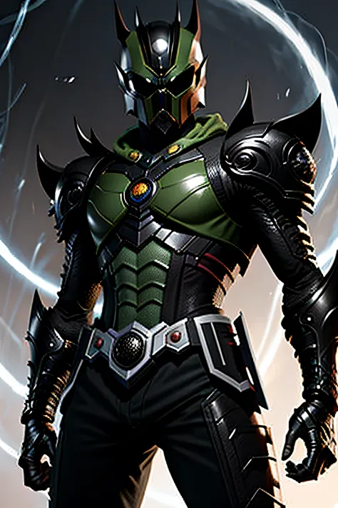 kamem rider black, estilo borboleta