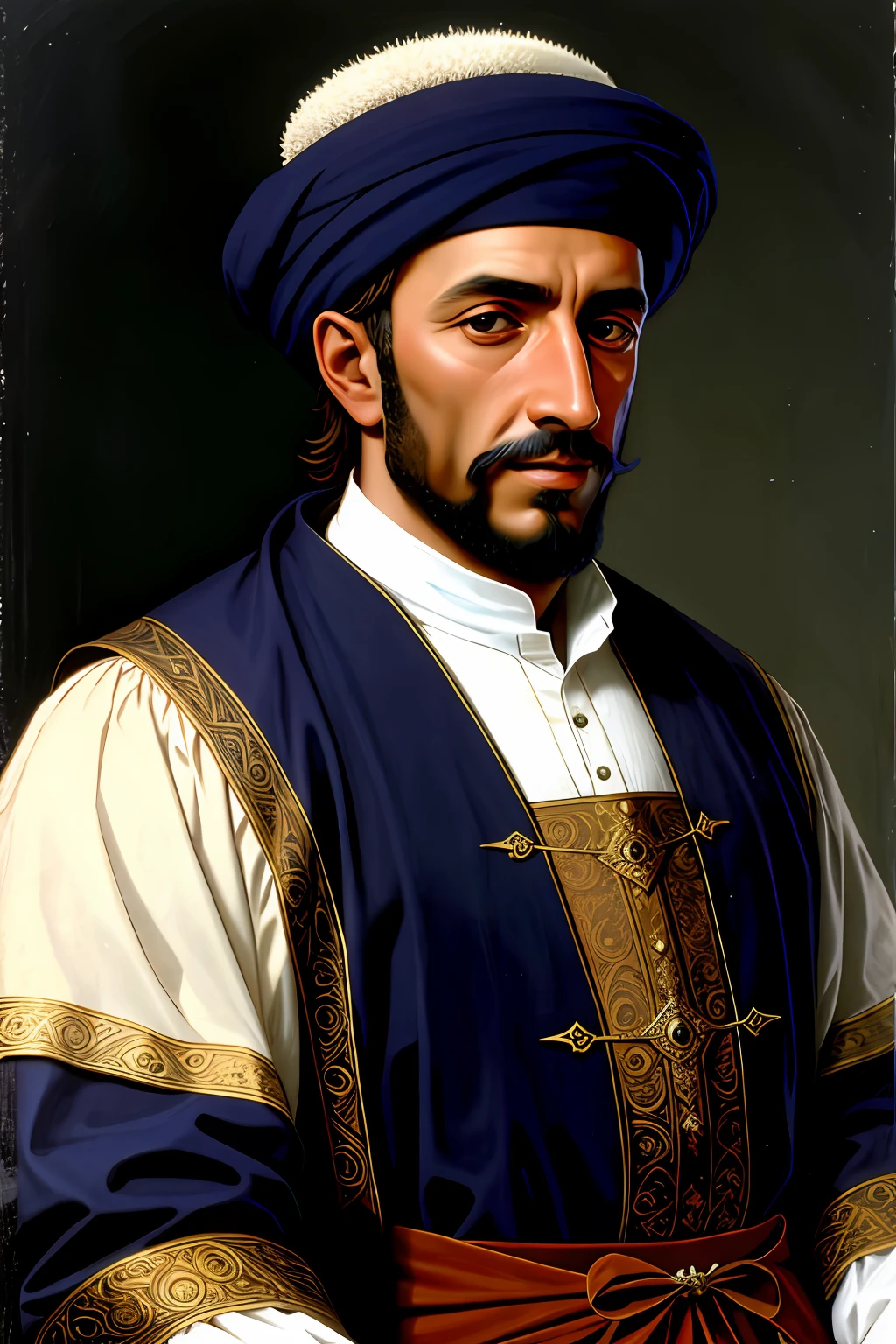 Retrato de un noble medieval, Sultan