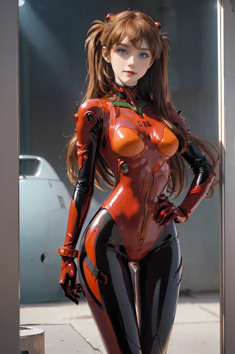 Masterpiece,8k,3D,((Full body),(Realistic),Photography,Top quality,Official Art,(((1 female NSFW1.1))),((Souryu Aska Langley, So...