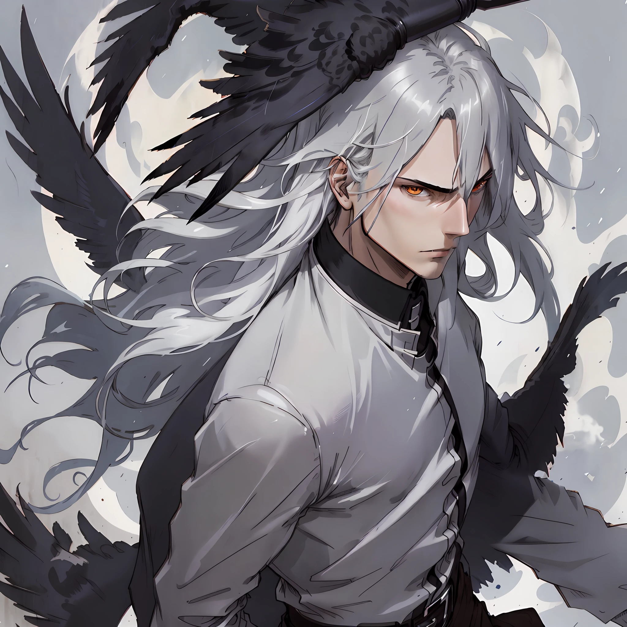 Черные вороньи перья