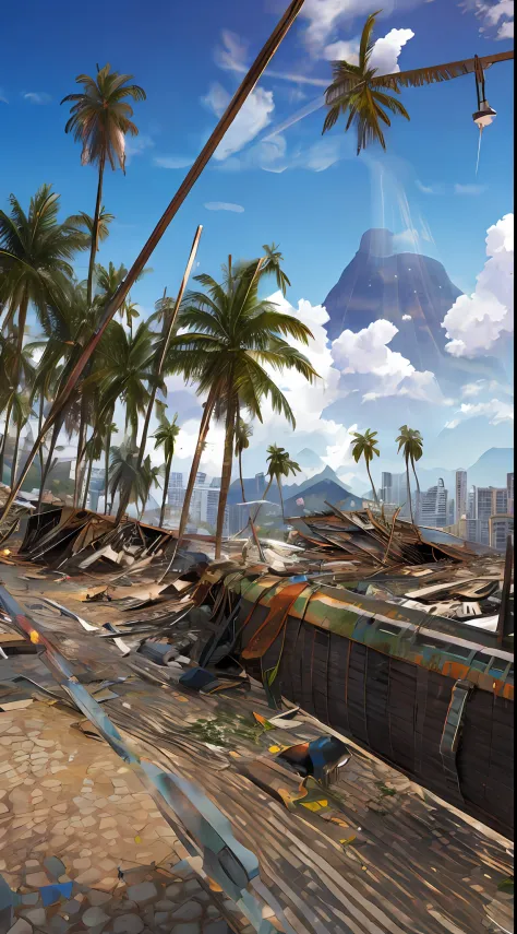 sombrio, apocalyptic wind, Rio de Janeiro, futuro, wrecked