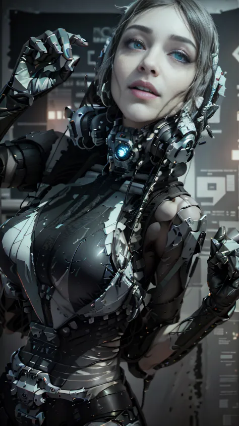 ((Best quality)), ((masterpiece)), (detailed:1.4), 3D, an image of a beautiful cyberpunk female,HDR (High Dynamic Range),Ray Tra...