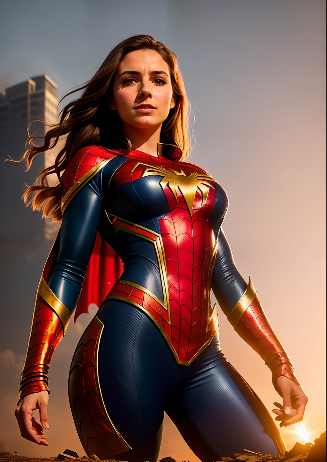 Superhero Woman Cartoon Action Poses Collection Stock Vector (Royalty Free)  464489441 | Shutterstock