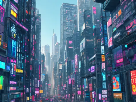 Cyberpunk-city
