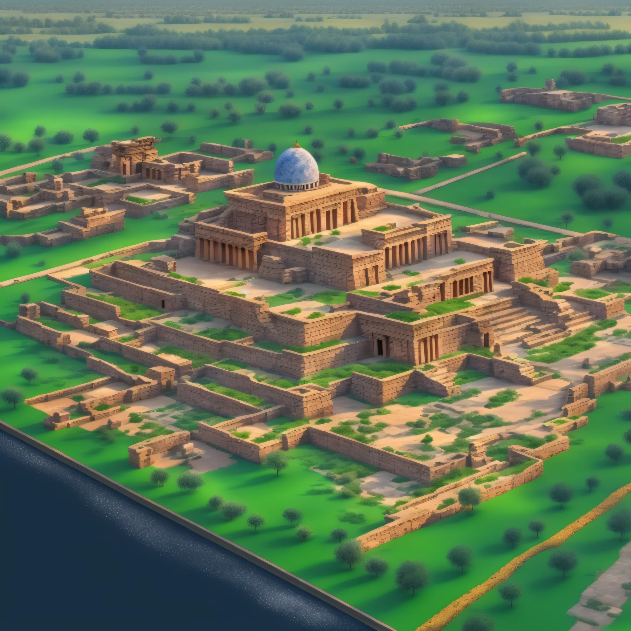 バビロンの古代都市, 古代建築, ジグラット