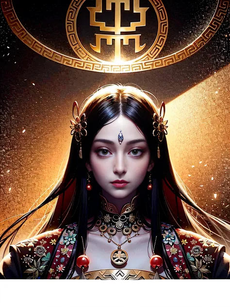 An ancient Chinese beauty, sunshine, clear face, masterpiece, ancient Chinese background, super detail, epic composition, ultra HD, high quality, extremely detailed, official art, unified 8k wallpaper, super detail, 32k -- v 6