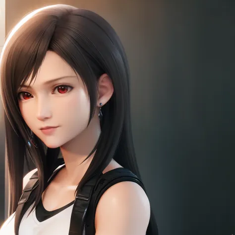 ​masterpiece、top-quality、hightquality、Highly elaborate CG Unity 8K wallpapers、Final Fantasy、tifa