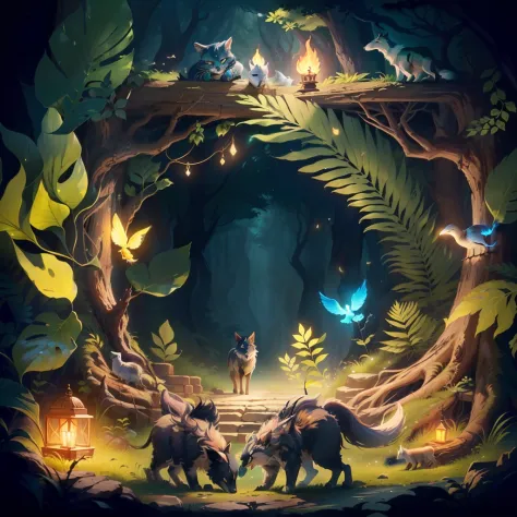In a mystical forest hidden from human eyes, a group of animals discovers a magical artifact that grants them the ability to speak and understand each other. They embark on a quest to protect the forest from an impending threat only they can stop.